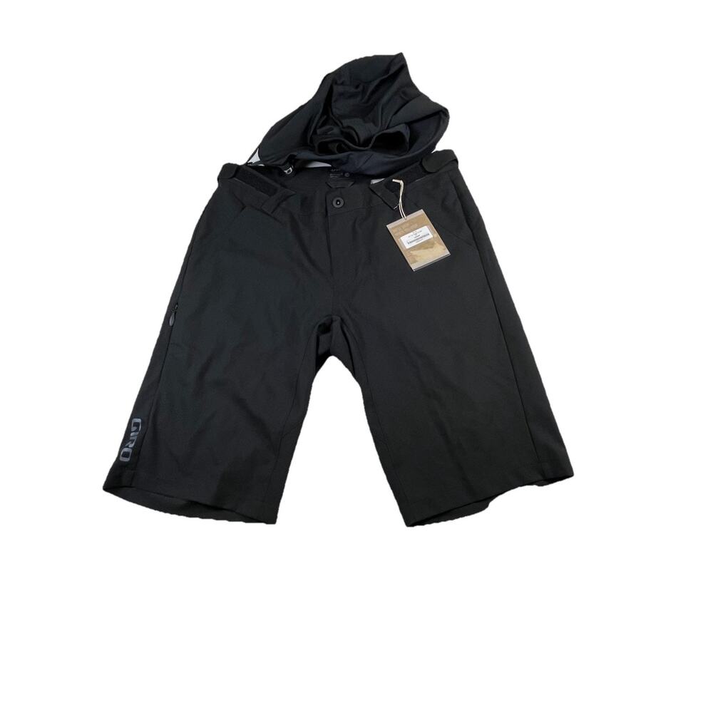 Giro Mountain Men’s Size 34 Cycling Arc Shorts W/Liner 13” Black Padded NWT